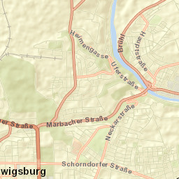 Ludwigsburg Street Map