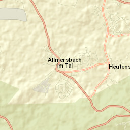 Allmersbach im Tal Street Map