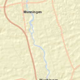 Munningen Street Map
