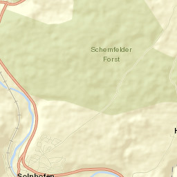 Solnhofen Street Map