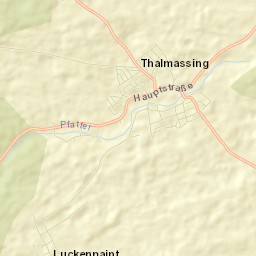 Thalmassing Street Map