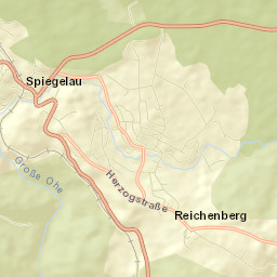 Spiegelau Street Map