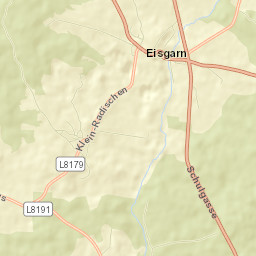 Eisgarn Street Map