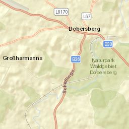 Dobersberg Street Map