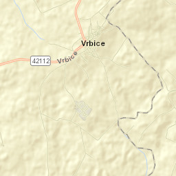 Vrbice Street Map