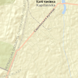 Kapitanivka Street Map