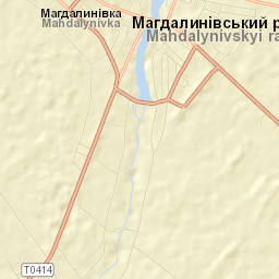 Mahdalynivka Street Map
