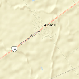 Albanel Street Map