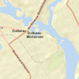 Dolbeau-Mistassini Street Map