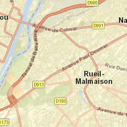 Rueil-Malmaison Street Map