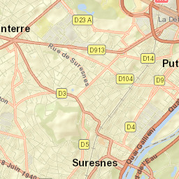 La Defense Street Map
