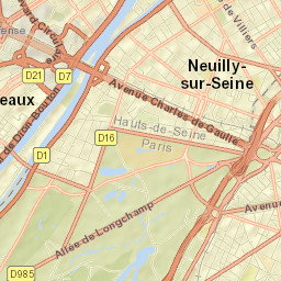 Neuilly-sur-Seine Street Map