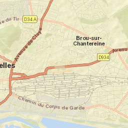 Chelles Street Map