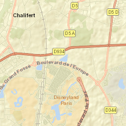 Chalifert Street Map