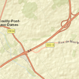 Couilly-Pont-aux-Dames Street Map