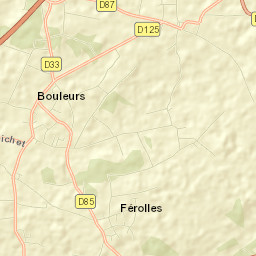 Bouleurs Street Map