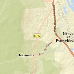 Blénod-lès-Pont-à-Mousson Street Map