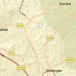 Drulingen Street Map