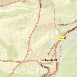 Birkenfeld Street Map