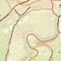 Pforzheim Street Map