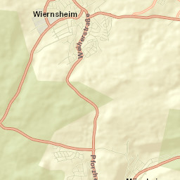 Mönsheim Street Map