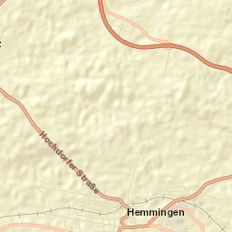 Hemmingen Street Map