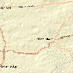 Schwaikheim Street Map
