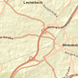 Winnenden Street Map