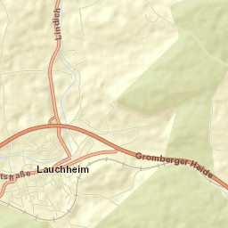 Lauchheim Street Map