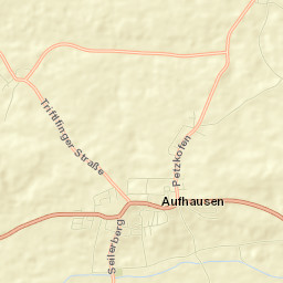 Aufhausen Street Map