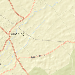Sünching Street Map