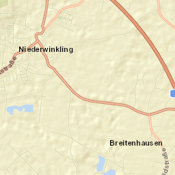 Niederwinkling Street Map