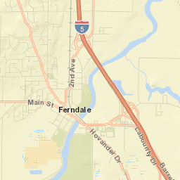Ferndale Street Map