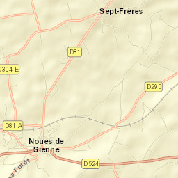 Saint-Sever-Calvados Street Map