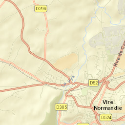 Vire Street Map
