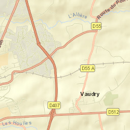 Vaudry Street Map