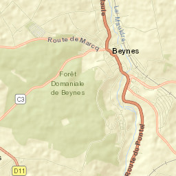 Beynes Street Map