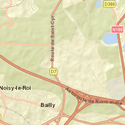 Bailly Street Map