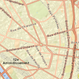 Saint-Mandé Street Map