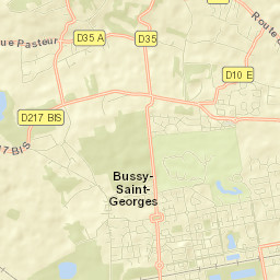 Gouvernes Street Map