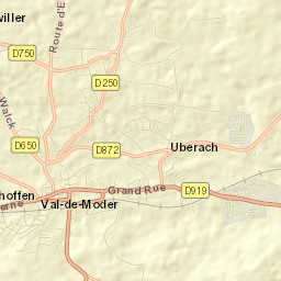 Pfaffenhoffen Street Map