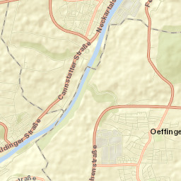 Stuttgart Mühlhausen Street Map