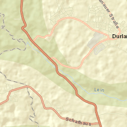 Durlangen Street Map