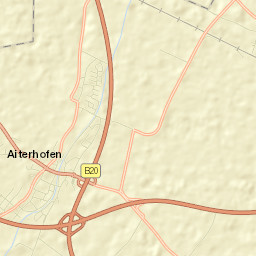 Alterhofen Street Map