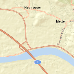 Metten Street Map