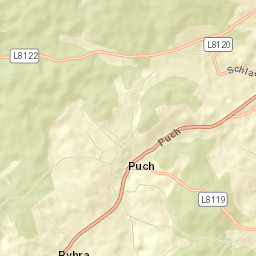 Politischer Bezirk Waidhofen an der Thaya Street Map