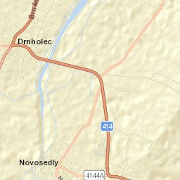 Novosedly Street Map