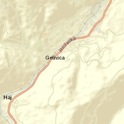 Okres Gelnica Street Map