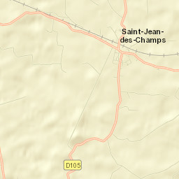 Saint-Jean-des-Champs Street Map
