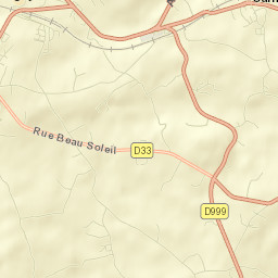 Villedieu-les-Poêles Street Map